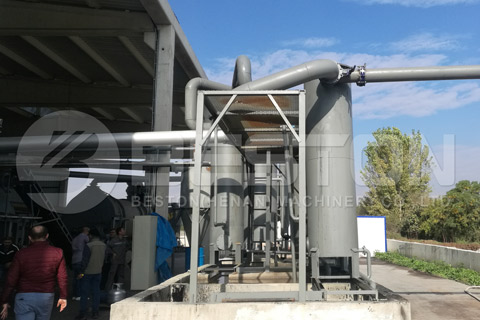 Coconut Shell Charcoal Making Machine in Turkey