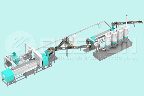 Beston Biomass Carbonization Machine for Sale