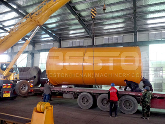 Tire Pyrolysis Machine to Indonesia