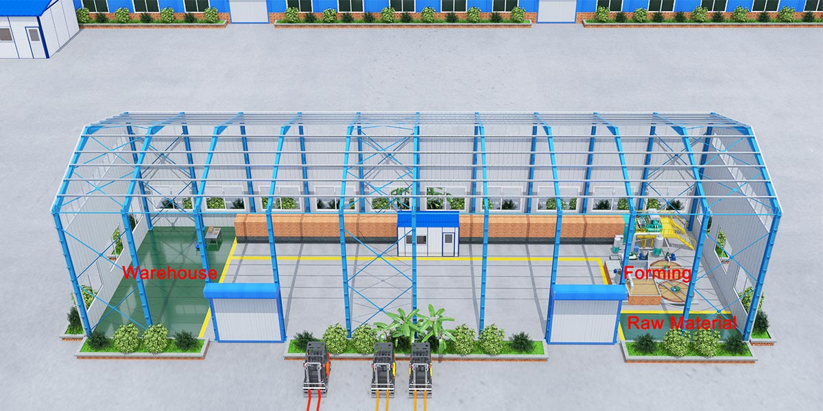 egg tray making machine