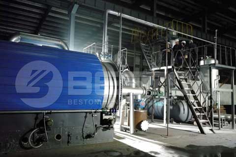 Tyre Pyrolysis Plant