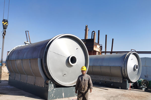 waste tyre pyrolysis plant