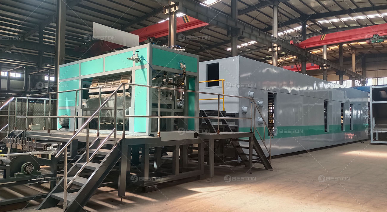 BTF5-8 Pulp Molding Machine Shipped to Egypt